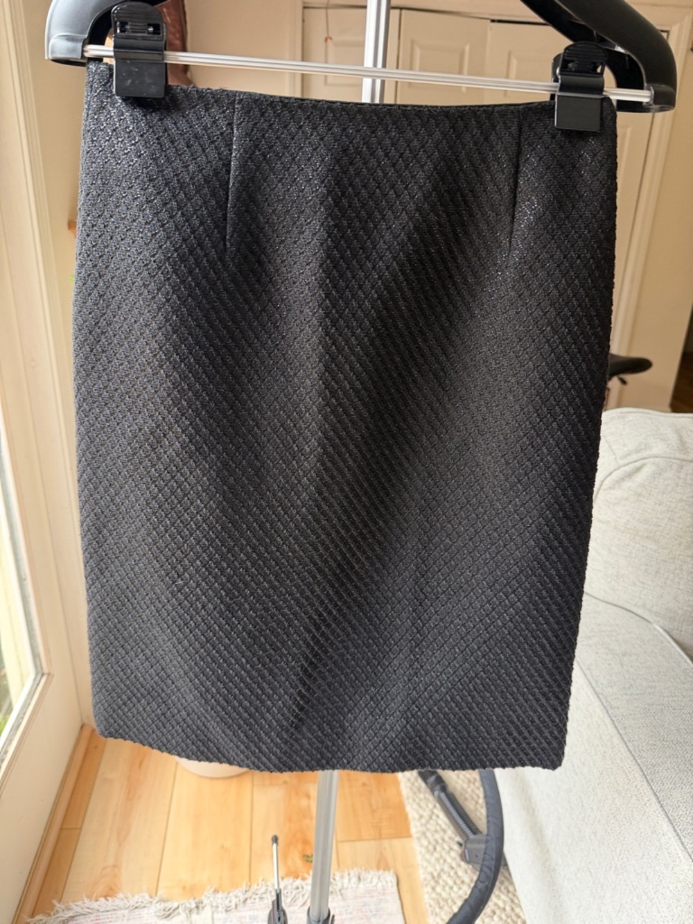 Marc Jacobs Black Textured Pencil Skirt size 4